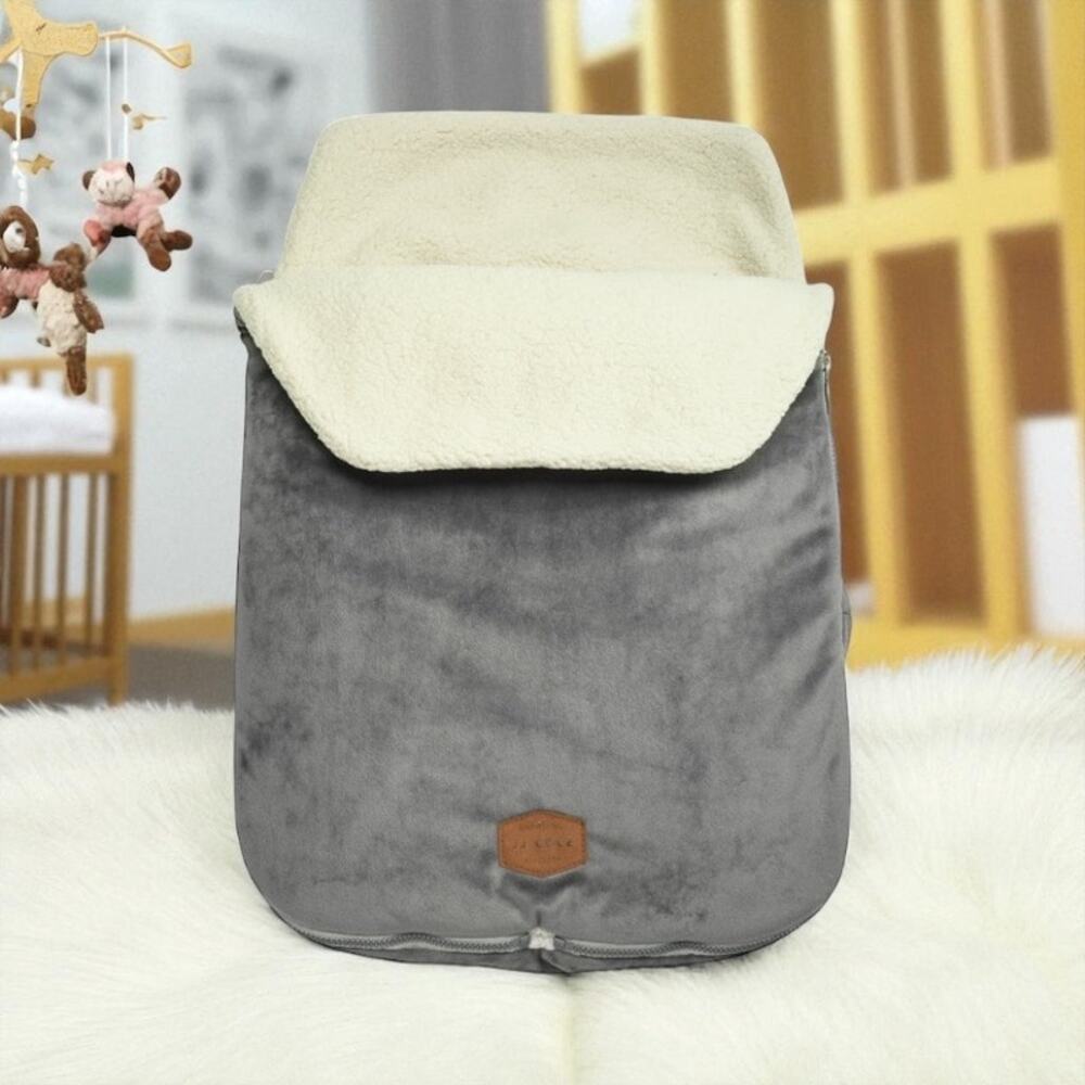 JJ Cole Original Bundleme Toddler Footmuff Car Seat Stroller Cover Gray 0-12m